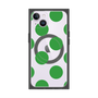 プレミアムパネル with MagSafe［ シンプルドット - Green ］