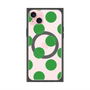 プレミアムパネル with MagSafe［ シンプルドット - Green ］