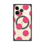 プレミアムパネル with MagSafe［ シンプルドット - Pink ］
