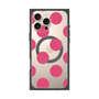 プレミアムパネル with MagSafe［ シンプルドット - Pink ］