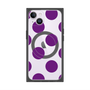 プレミアムパネル with MagSafe［ シンプルドット - Purple ］