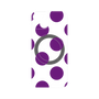 プレミアムパネル with MagSafe［ シンプルドット - Purple ］