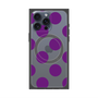 プレミアムパネル with MagSafe［ シンプルドット - Purple ］
