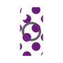 プレミアムパネル with MagSafe［ シンプルドット - Purple ］