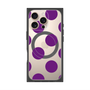 プレミアムパネル with MagSafe［ シンプルドット - Purple ］