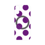 プレミアムパネル with MagSafe［ シンプルドット - Purple ］