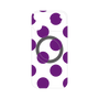 プレミアムパネル with MagSafe［ シンプルドット - Purple ］