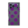 プレミアムパネル with MagSafe［ シンプルドット - Purple ］