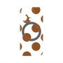 プレミアムパネル with MagSafe［ シンプルドット - Brown ］