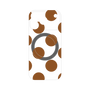 プレミアムパネル with MagSafe［ シンプルドット - Brown ］