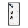 プレミアムパネル with MagSafe［ 夢中に覗く三毛ねこ ］