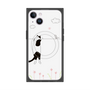 プレミアムパネル with MagSafe［ 夢中に覗く三毛ねこ ］