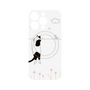 プレミアムパネル with MagSafe［ 夢中に覗く三毛ねこ ］