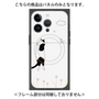 プレミアムパネル with MagSafe［ 夢中に覗く三毛ねこ ］