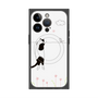 プレミアムパネル with MagSafe［ 夢中に覗く三毛ねこ ］