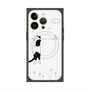 プレミアムパネル with MagSafe［ 夢中に覗く三毛ねこ ］