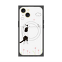 プレミアムパネル with MagSafe［ 夢中に覗く三毛ねこ ］