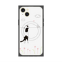 プレミアムパネル with MagSafe［ 夢中に覗く三毛ねこ ］