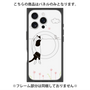 プレミアムパネル with MagSafe［ 夢中に覗く三毛ねこ ］