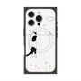プレミアムパネル with MagSafe［ 夢中に覗く三毛ねこ ］
