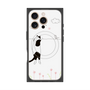 プレミアムパネル with MagSafe［ 夢中に覗く三毛ねこ ］