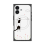 プレミアムパネル with MagSafe［ 夢中に覗く三毛ねこ ］
