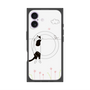 プレミアムパネル with MagSafe［ 夢中に覗く三毛ねこ ］
