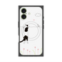 プレミアムパネル with MagSafe［ 夢中に覗く三毛ねこ ］