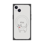 プレミアムパネル with MagSafe［ 蝶ネクタイねこ - White ］