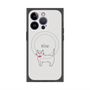 プレミアムパネル with MagSafe［ 蝶ネクタイねこ - White ］