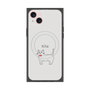 プレミアムパネル with MagSafe［ 蝶ネクタイねこ - White ］
