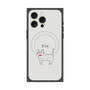 プレミアムパネル with MagSafe［ 蝶ネクタイねこ - White ］