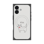 プレミアムパネル with MagSafe［ 蝶ネクタイねこ - White ］