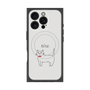 プレミアムパネル with MagSafe［ 蝶ネクタイねこ - White ］