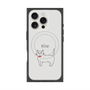 プレミアムパネル with MagSafe［ 蝶ネクタイねこ - White ］