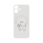 プレミアムパネル with MagSafe［ 蝶ネクタイねこ - White ］