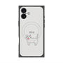 プレミアムパネル with MagSafe［ 蝶ネクタイねこ - White ］