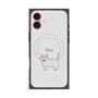 プレミアムパネル with MagSafe［ 蝶ネクタイねこ - White ］