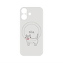 プレミアムパネル with MagSafe［ 蝶ネクタイねこ - White ］
