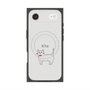 プレミアムパネル with MagSafe［ 蝶ネクタイねこ - White ］