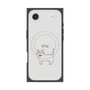 プレミアムパネル with MagSafe［ 蝶ネクタイねこ - White ］
