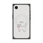 プレミアムパネル with MagSafe［ 蝶ネクタイねこ - White ］