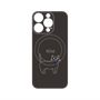 プレミアムパネル with MagSafe［ 蝶ネクタイねこ - Black ］