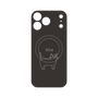 プレミアムパネル with MagSafe［ 蝶ネクタイねこ - Black ］