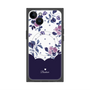 プレミアムパネル with MagSafe［ ツインドットフラワー - Navy ］