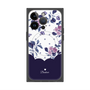 プレミアムパネル with MagSafe［ ツインドットフラワー - Navy ］
