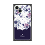 プレミアムパネル with MagSafe［ ツインドットフラワー - Navy ］