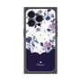 プレミアムパネル with MagSafe［ ツインドットフラワー - Navy ］
