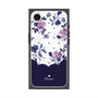 プレミアムパネル with MagSafe［ ツインドットフラワー - Navy ］