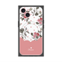 プレミアムパネル with MagSafe［ ツインドットフラワー - Pink ］